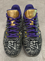 Nike Kobe 11 ID Mamba Day Black Purple Gold (Preowned Size 10.5)