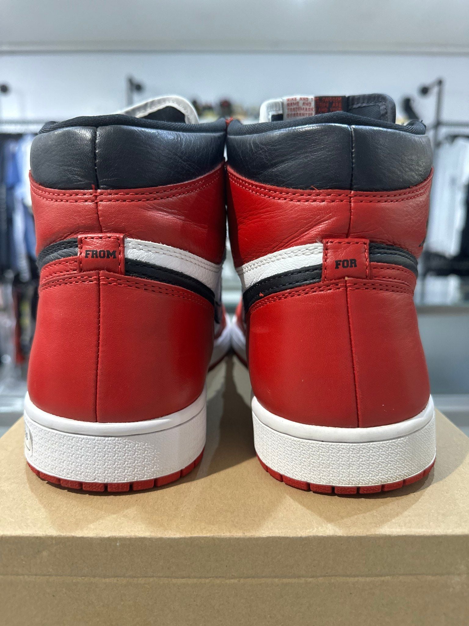 Jordan 1 Retro High Homage To Home Chicago (Numbered) - Pre-Owned Size 10 (Replacement box)