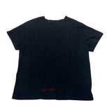Off-White Cut Off T-Shirt Black - Pre-Owned Size L