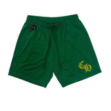 Chrome Hearts Sports Mesh Varsity Shorts Green - Pre-Owned Size XXL
