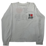 Chrome Hearts I Love New York L/S T-Shirt White - Lightly Pre-Owned Size M