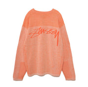 Stussy Engineered Garment Panels Crewneck Orange