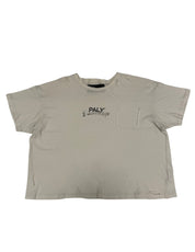 Paly Hollywood Core Logo T-Shirt White - Lightly Used Size M