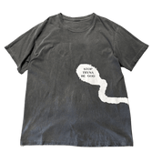Travis Scott Astroworld Stop Tryna Be God Reversible Tee Grey (Lightly Preowned Size L) - Pre-Owned Size L