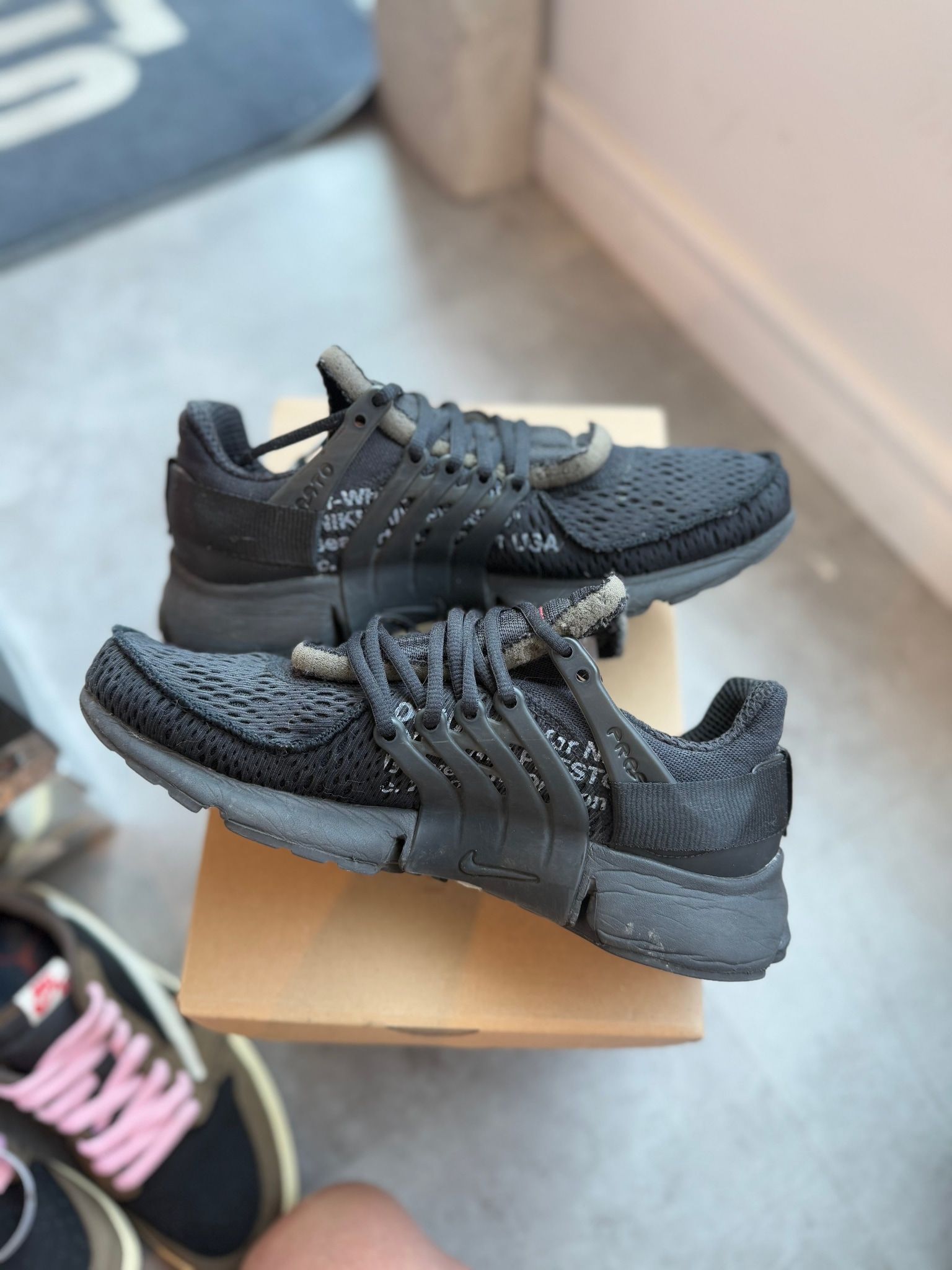 Nike X Off-White Air Presto Black (2018) - Pre-Owned Size 10