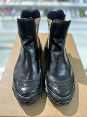 Burberry Coated Canvas Chelsea Boot - Pre-Owned Size 7
