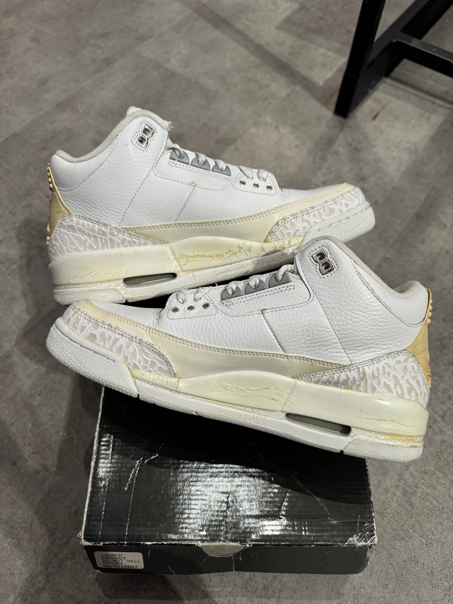 Jordan 3 Retro Pure Money - Pre-Owned Size 9.5 (No Insoles)