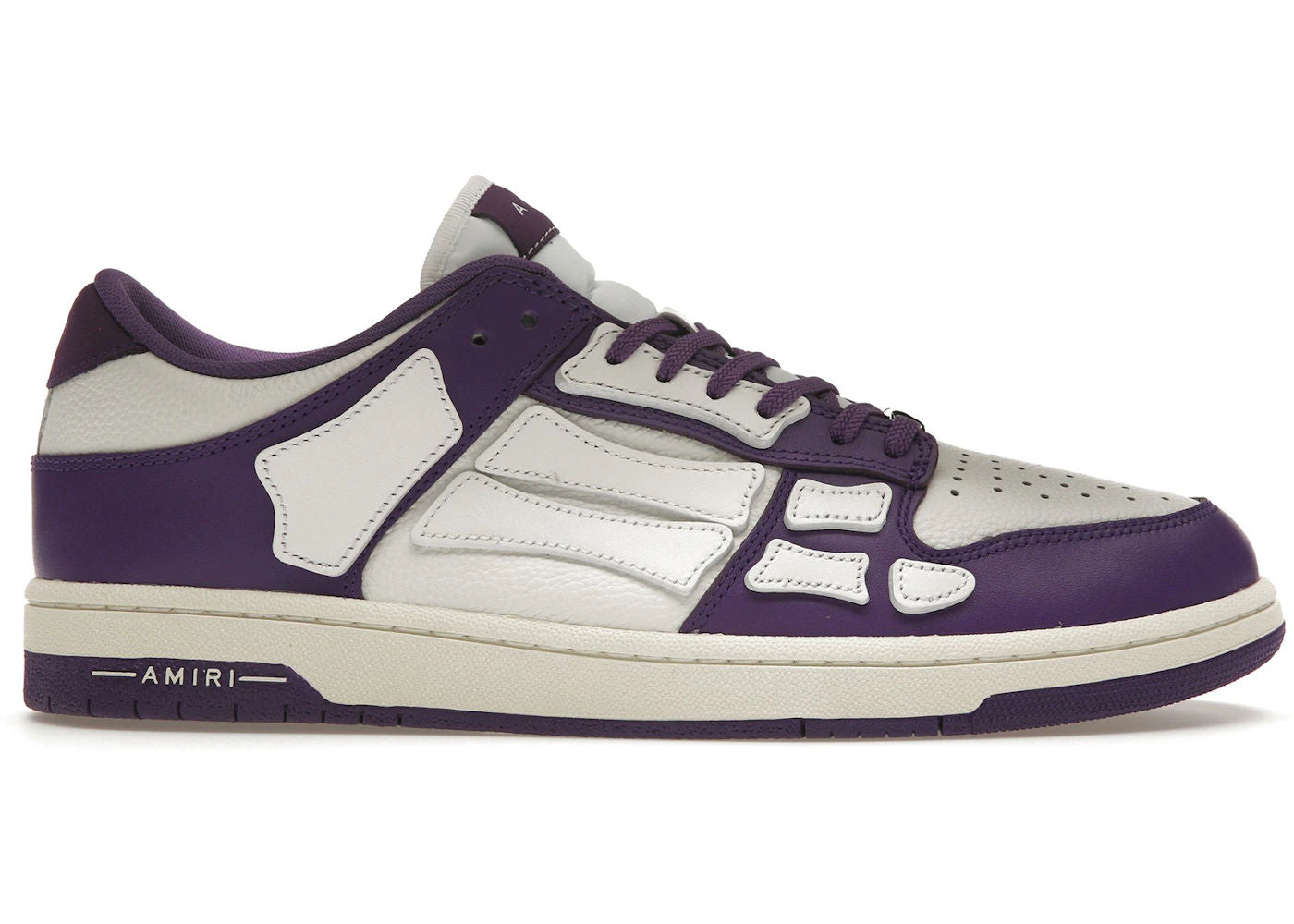 AMIRI Skel Top Low Purple White
