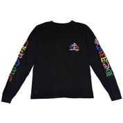 Chrome Hearts Multi Colour Cross Cemetery L/S T-Shirt Black - Pre-Owned Size M