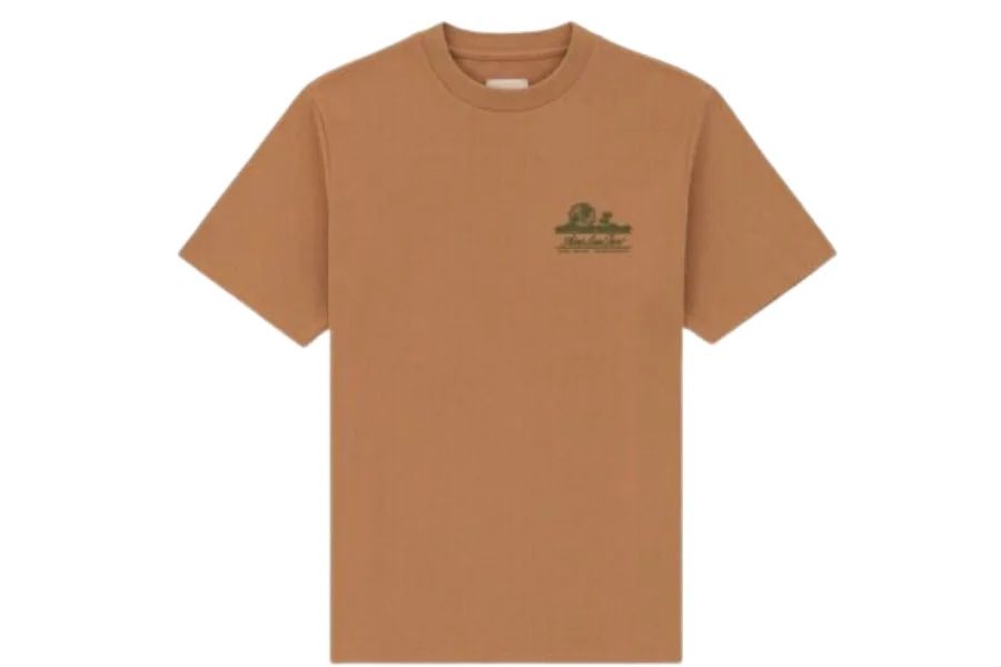 Aime Leon Dore Unisphere Short-Sleeve Tee Brown Sugar