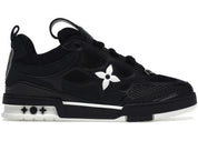 Louis Vuitton LV Skate Sneaker Black White - Pre-Owned Size 11 (No original box)