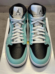 Jordan 1 Mid Aqua Blue Tint (W) (Preowned)