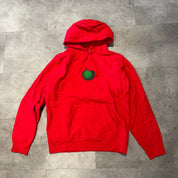 Supreme Apple Hooded Sweatshirt Red (SS19) (Preowned) - Pre-Owned