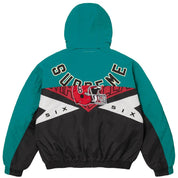 Supreme MM6 Maison Margiela Split Stadium Jacket Teal