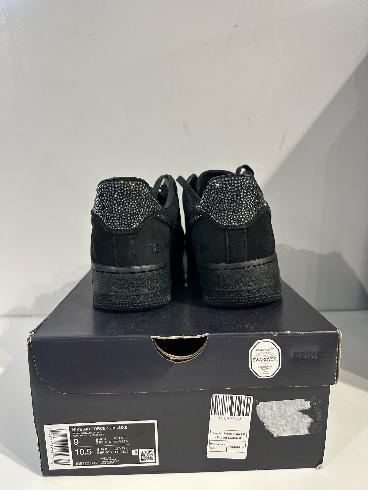 Nike Air Force 1 Low LX Ja Morant Swarovski - Worn Once Size 9