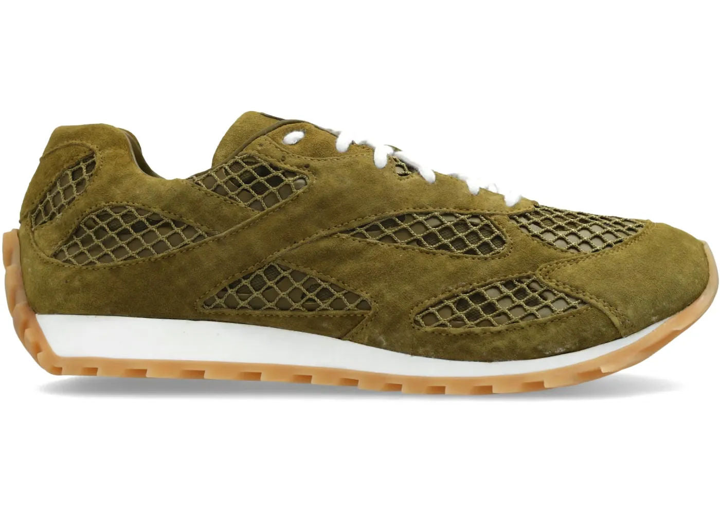 Bottega Veneta Orbit Olive Oil - Pre-Owned Size 11M