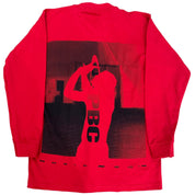 PlayboI Carti PBC Longsleeve Tee Red