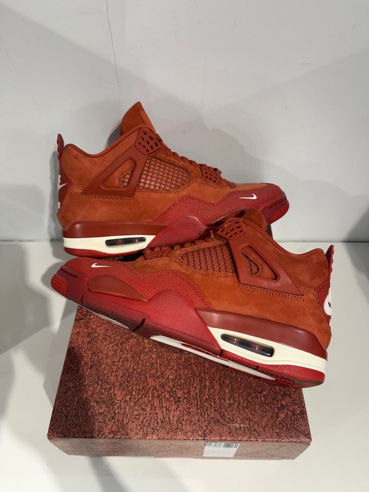 Air Jordan 4 Retro OG SP Nigel Sylvester Brick by Brick - Lightly Pre-Owned Size 9