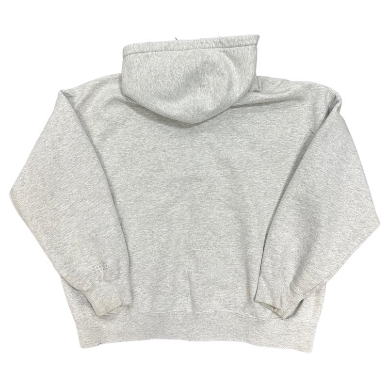 Supreme MM6 Maison Margiela Zip Up Hooded Sweatshirt Ash Grey - Lightly Used Size M