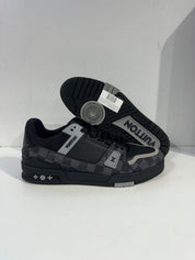Louis Vuitton LV Trainer Black Damier Denim - Pre-Owned Size 11 (No original box)