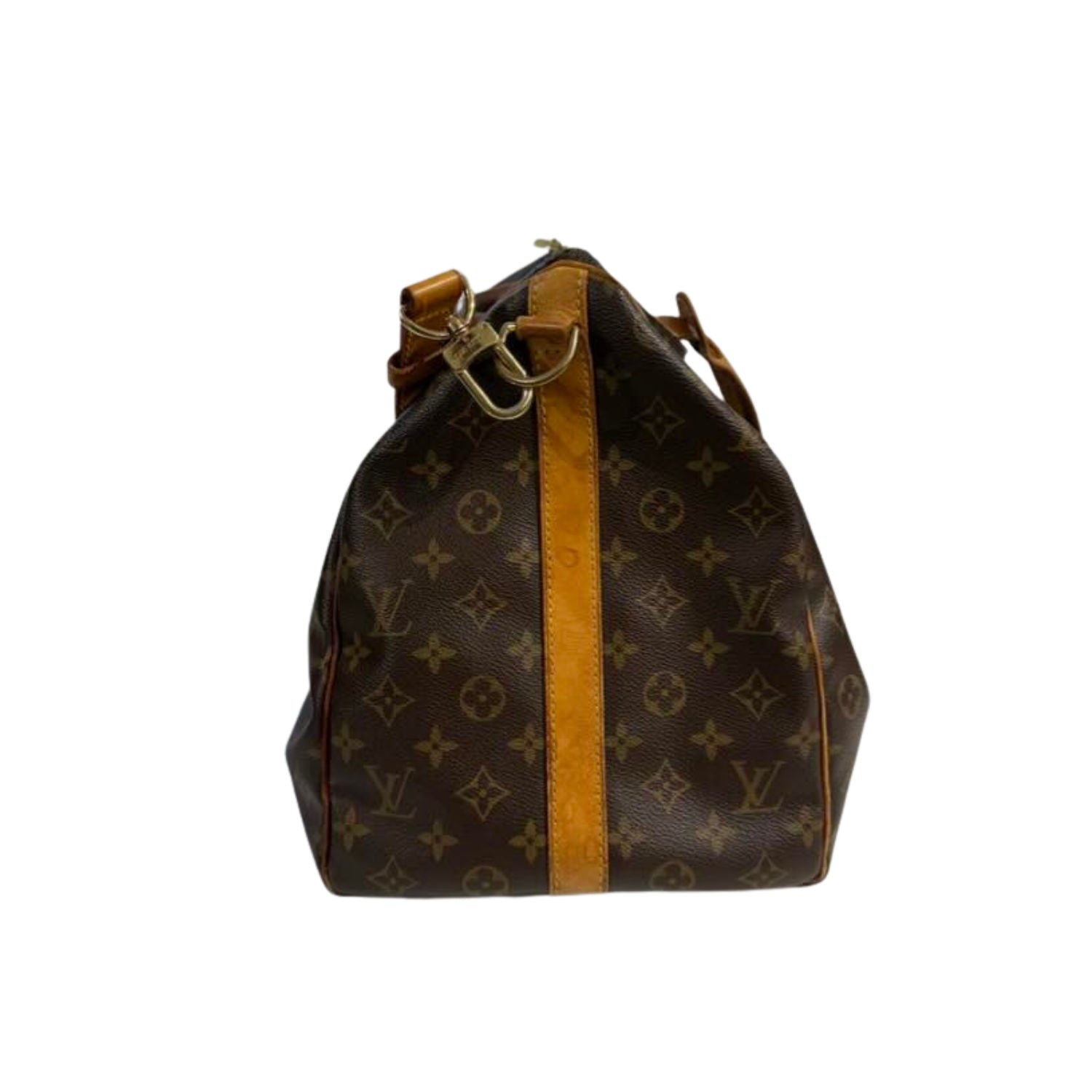 Louis Vuitton Monogram Keepall 50 Bandouliere Brown - Pre-Owned