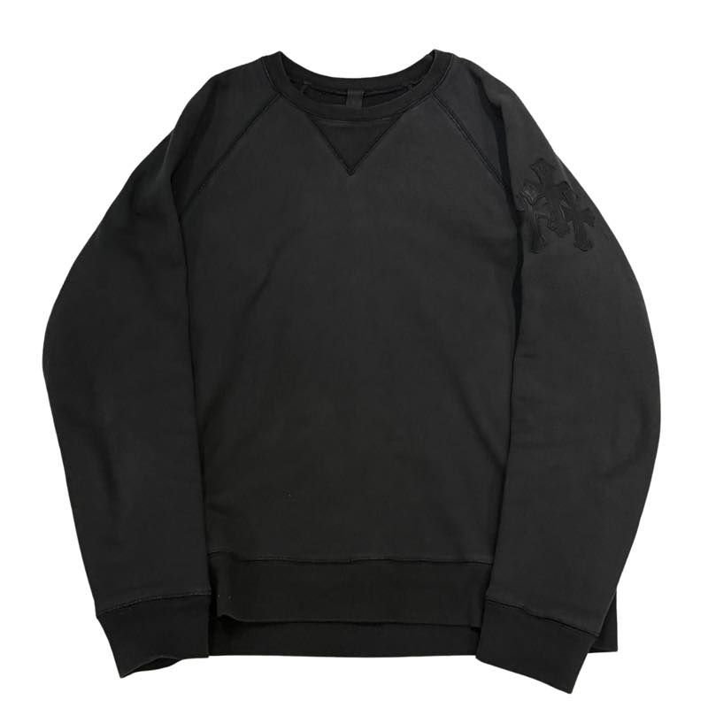 Chrome Hearts Paper Jam Crewneck Black - Lightly Pre-Owned Size M