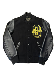 OVO October's Very Own Black/Gold Varsity Letterman Jacket (Preowned size S) - Pre-Owned