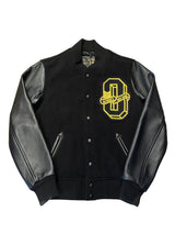 OVO October's Very Own Black/Gold Varsity Letterman Jacket (Preowned size S) - Pre-Owned Size S
