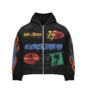 Awoken Dreams V3 Dream Zip-Up Hoodie Black