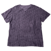 Dior Oblique Towel T-Shirt Purple (Lightly Used Size M) - Pre-Owned
