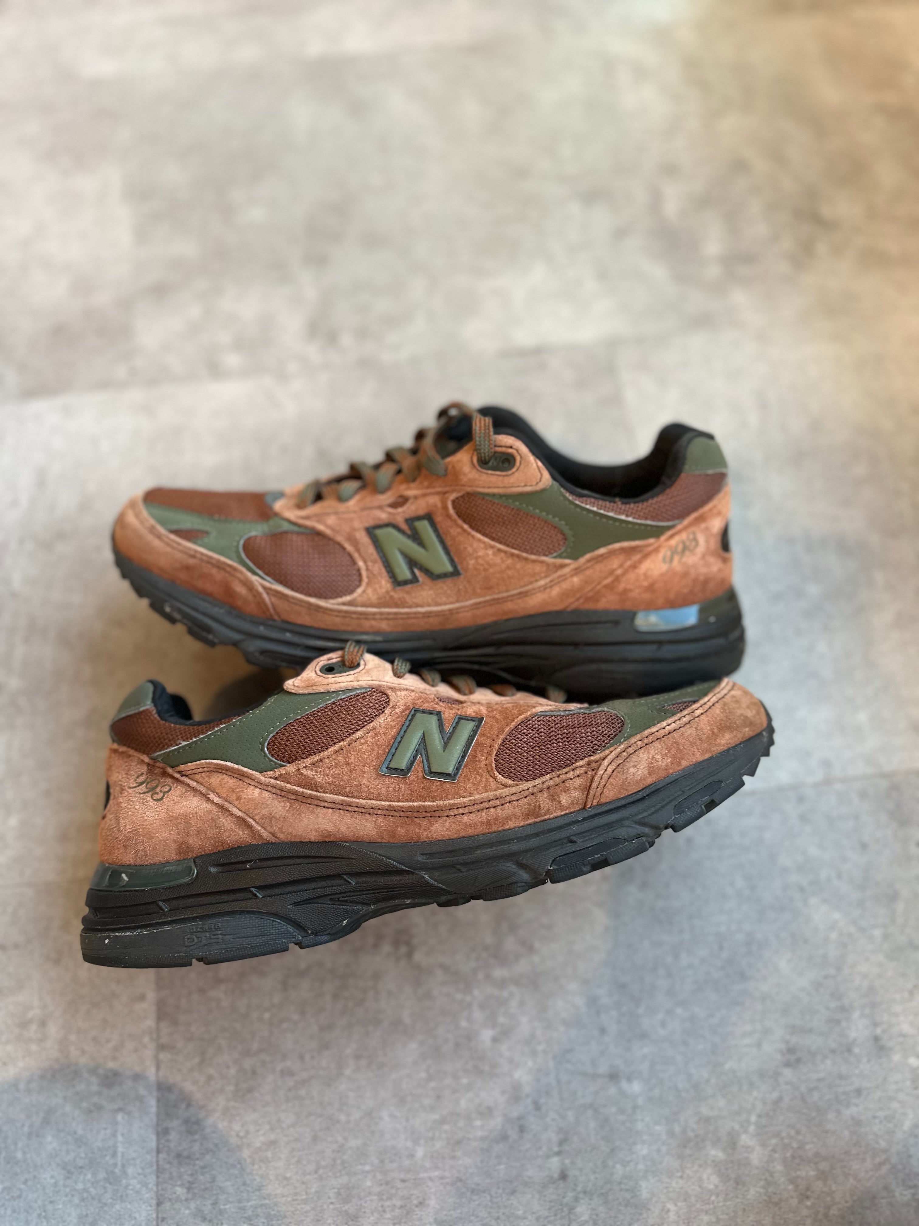 New Balance 993 Aime Leon Dore Brown Beef & Broccoli - Pre-Owned Size 11 (No original box)