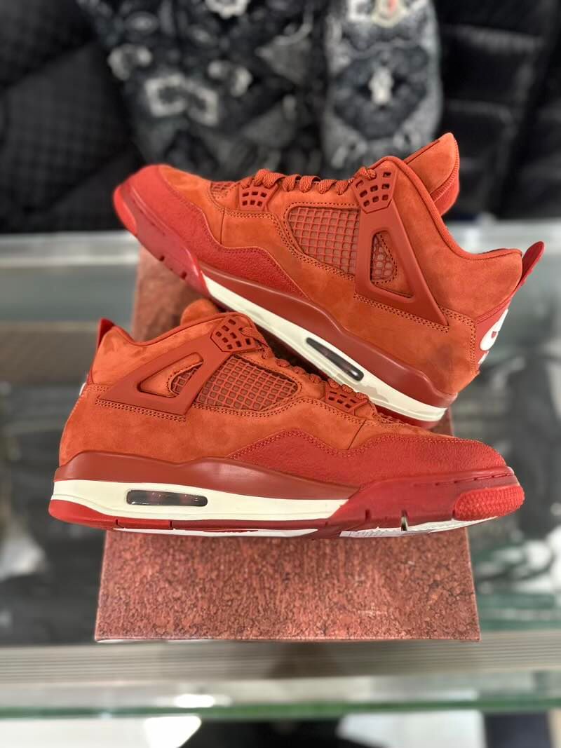 Air Jordan 4 Retro OG SP Nigel Sylvester Brick by Brick - Lightly Pre-Owned Size 10