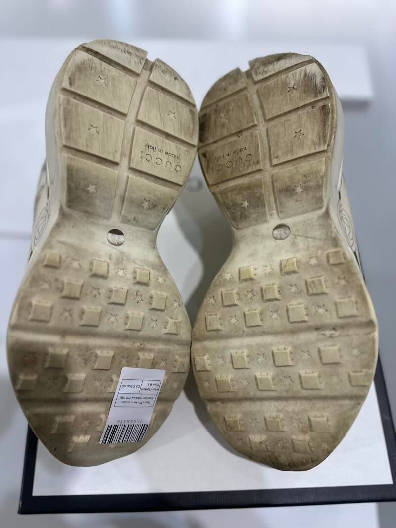 Gucci Rhyton Leather Sneaker (GUCCI 7/8.5M) - Pre-Owned Size 8.5