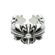 Chrome Hearts Double Floral Ring