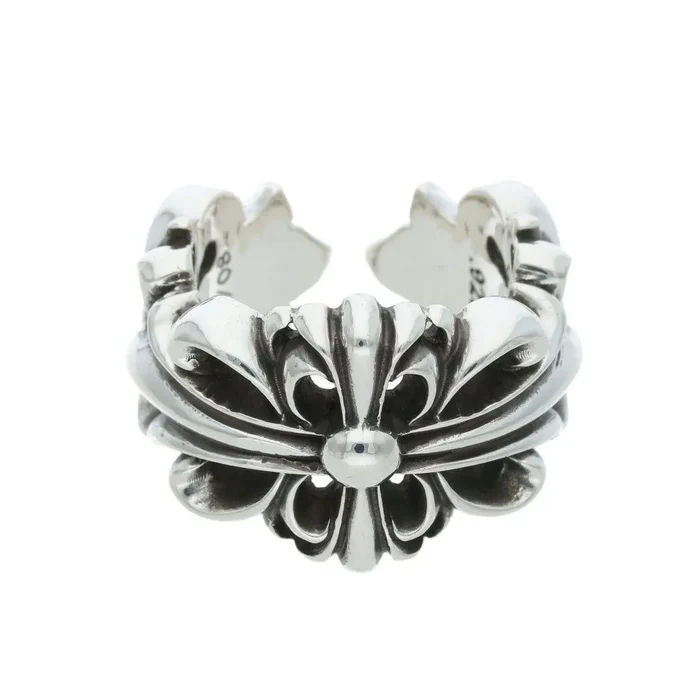 Chrome Hearts Double Floral Ring