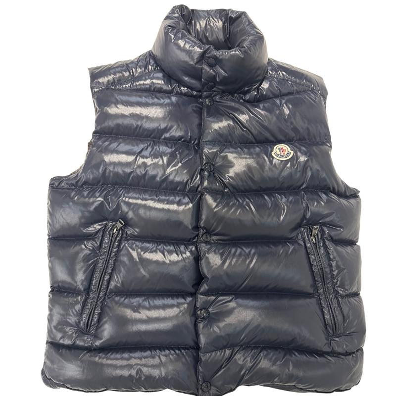 Moncler Tibb Down Vest Navy - Pre-Owned Size L