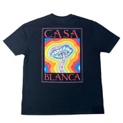 Casablanca Mushroom T-Shirt Black (Worn Once Size L) - Pre-Owned Size L