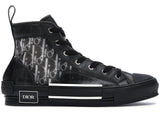 Dior B23 High Top Canvas Oblique Black - Lightly Pre-Owned Size 9