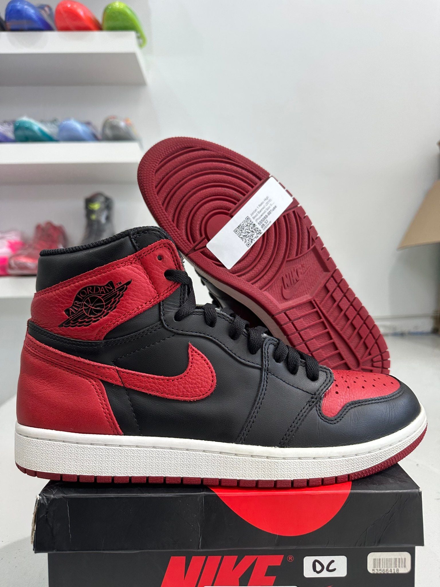Jordan 1 Retro High Bred Banned (2016) 2 - Pre-Owned Size 9.5