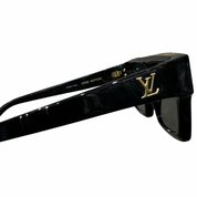 Louis Vuitton Evidence Sunglasses Black Gold (Preowned)