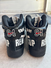 Nike Air Force 1 High Supreme World Famous Black - Pre-Owned Size 10 (No original box)