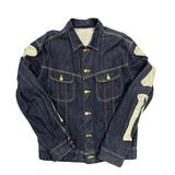 Kapital 11.5oz Mexican Tuxedo Westerner Bone Denim - Lightly Pre-Owned Size M