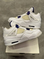Jordan 4 Retro Metallic Purple - Pre-Owned Size 8.5