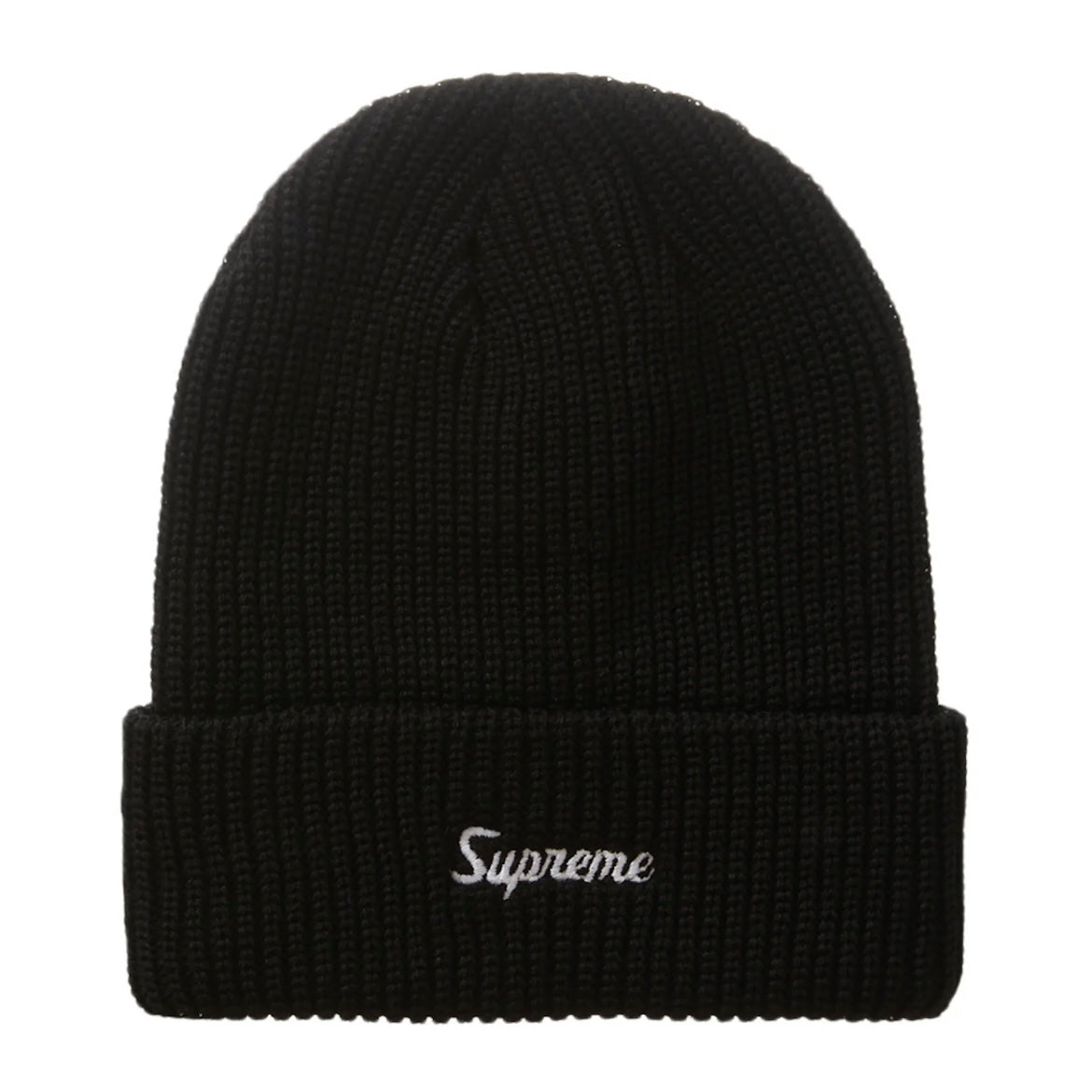 Supreme Loose Gauge Beanie Black