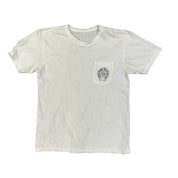 Chrome Hearts Honolulu Spiral Exclusive Horseshoe T-Shirt White - Lightly Pre-Owned Size L