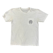 Chrome Hearts Honolulu Spiral Exclusive Horseshoe T-Shirt White - Lightly Pre-Owned Size L