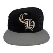 Chrome Hearts Cross Patch Hat Black White - Pre-Owned OS