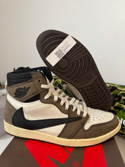Jordan 1 Retro High OG SP Travis Scott Mocha - Pre-Owned Size 11