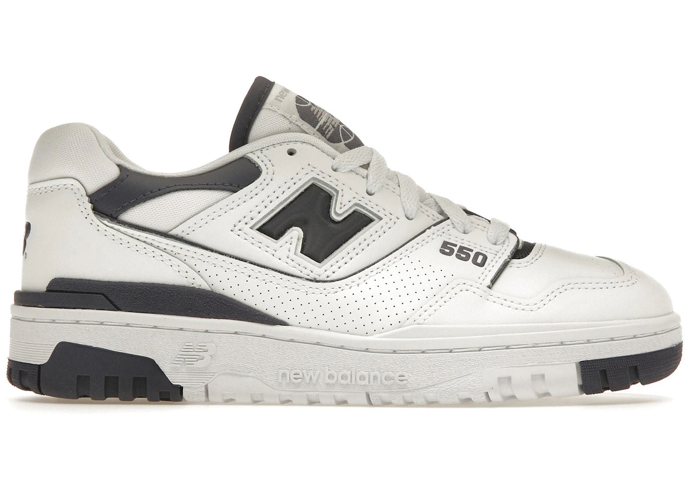 New Balance 550 White Dark Mercury (W)