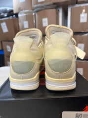 Jordan 4 Retro Off-White Sail (Women's) - Pre-Owned Size 8M/9.5W